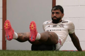 Gabigol na escalação do Flamengo