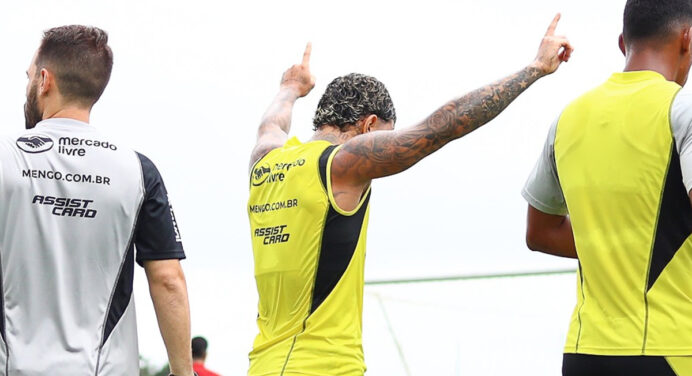 Allan surpreende em treino e vence Bruno Henrique em disputa de velocidade
