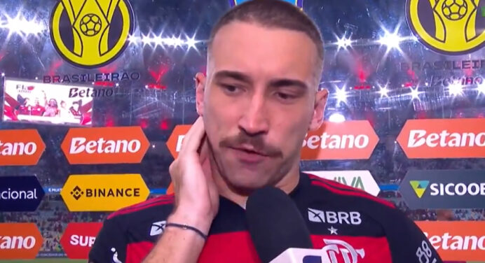 Após derrota, Léo Ortiz é sincero sobre chance de título do Flamengo no Brasileirão