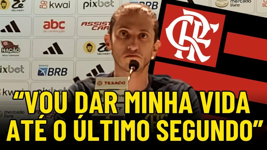 FILIPE LUÍS FALA DE CRÍTICAS E SEMIFINAL COM O CORINTHIANS