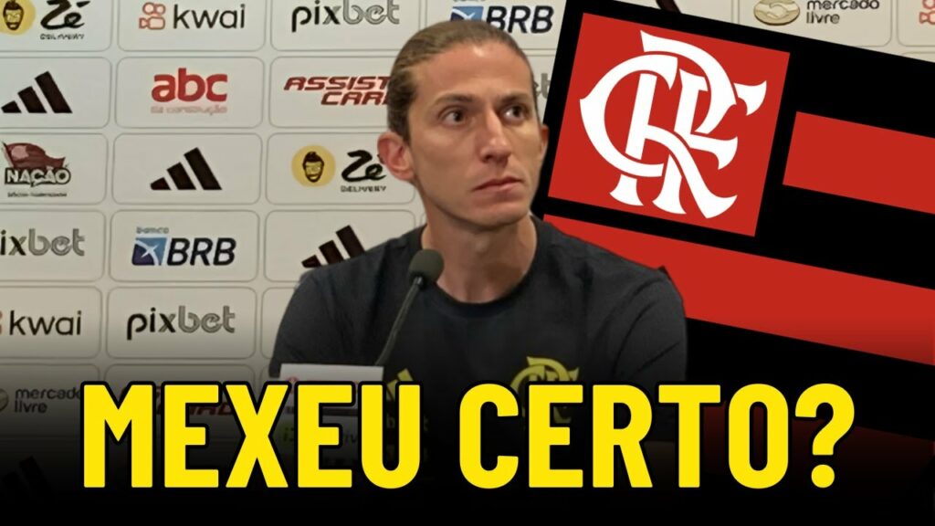 FILIPE LUÍS EXPLICA MUDANÇAS APÓS EXPULSÃO DE BRUNO HENRIQUE