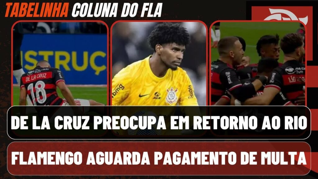 DE LA CRUZ PREOCUPA I MULTA DE HUGO SOUZA I ATITUDES DO CORINTHIANS CONTRA O FLAMENGO