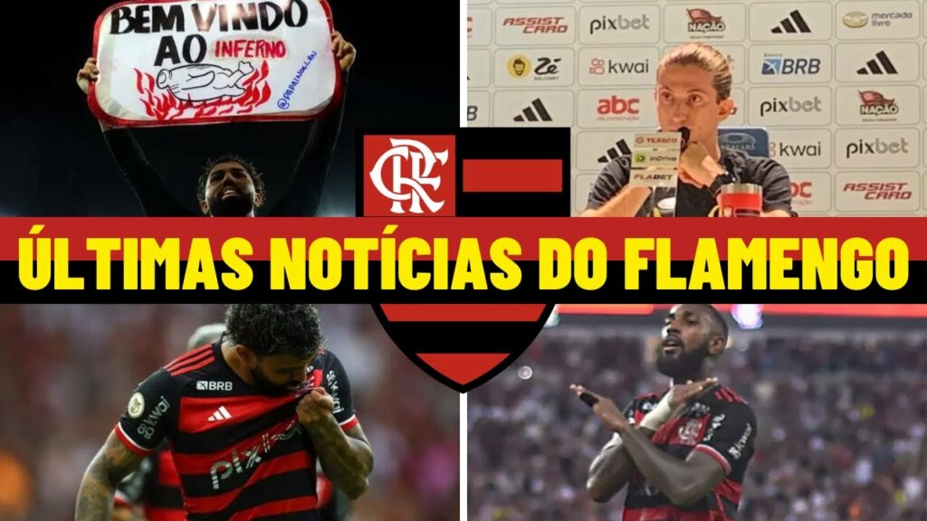 FILIPE LUÍS ELOGIA POSTURA | ESCALAÇÃO CONTRA O INTER | TORCIDA DO FLAMENGO PROVOCA ATLÉTICO-MG