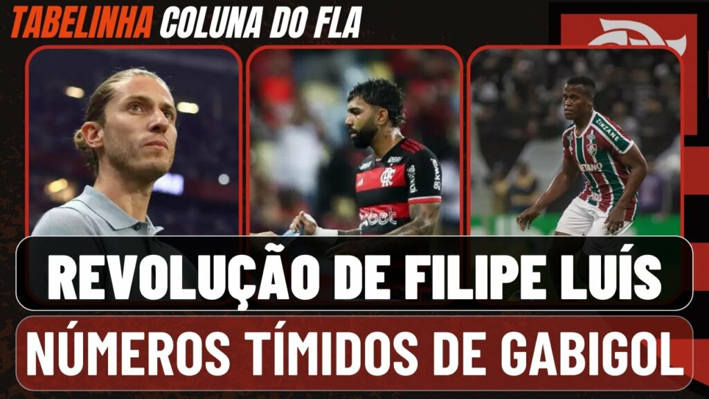 “REVOLUÇÃO” DE FILIPE LUÍS I NÚMEROS TÍMIDOS DE GABIGOL I DESFALQUE DO FLUMINENSE