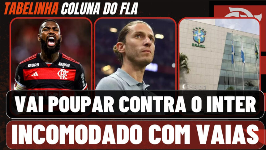 Notícias do Flamengo hoje: CBF afasta árbitro, desabafo de Filipe Luís e destaque de Gerson