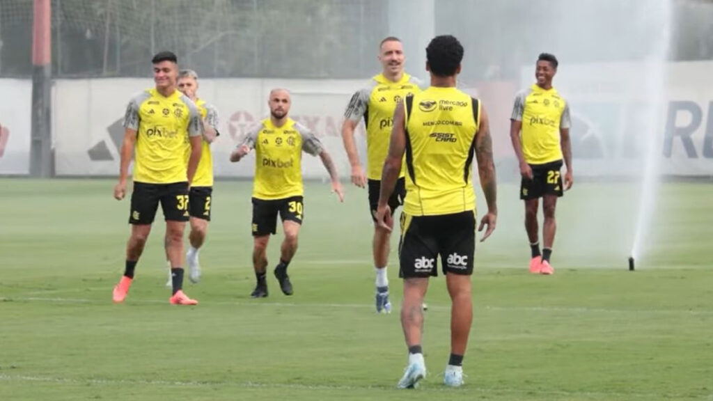 Treino do Flamengo