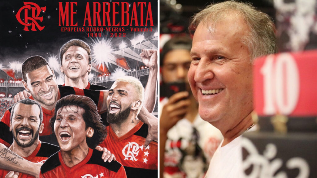 Zico se emociona com novo livro sobre o Flamengo: “Vai deixar nossos feitos para várias gerações”