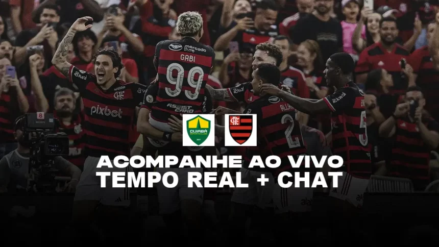 AO VIVO | CUIABÁ x FLAMENGO | 34ª RODADA | BRASILEIRÃO