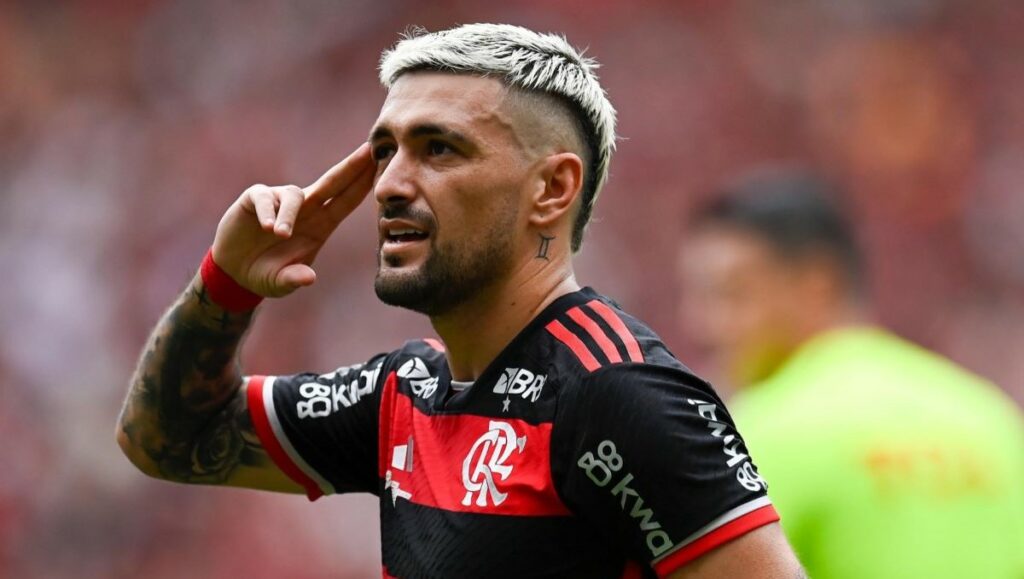 Arrascaeta, do Flamengo, é o 1º jogador a marcar em 3 finais de Copa do Brasil