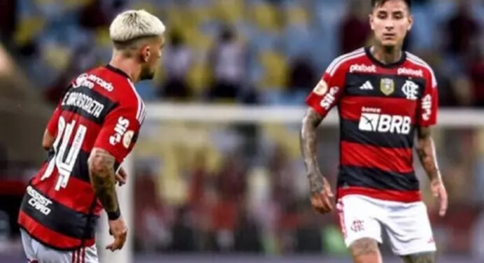 Após boatos por De La Cruz, River Plate monitora situação de outro titular do Flamengo