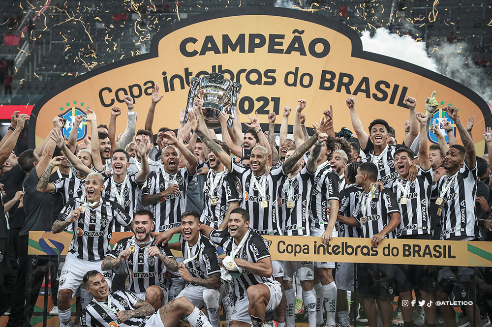 Atlético-MG com título da Copa do Brasil 2021