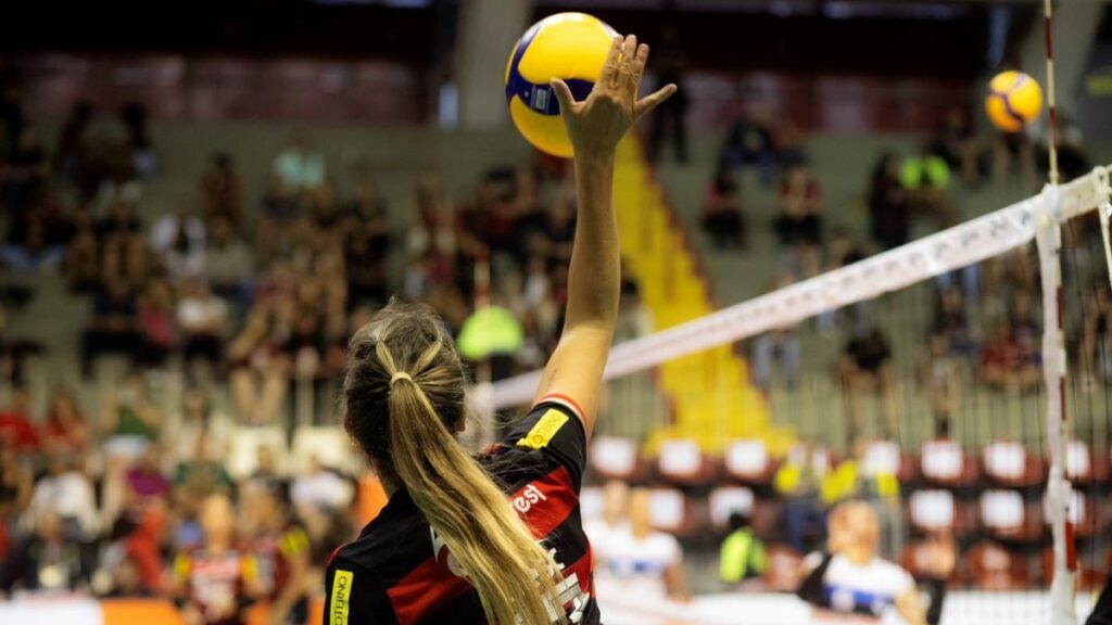 Flamengo bate Pinheiros e sobe para 2ª posição na Superliga Feminina de Vôlei