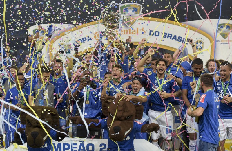 Cruzeiro com título da Copa do Brasil de 2018