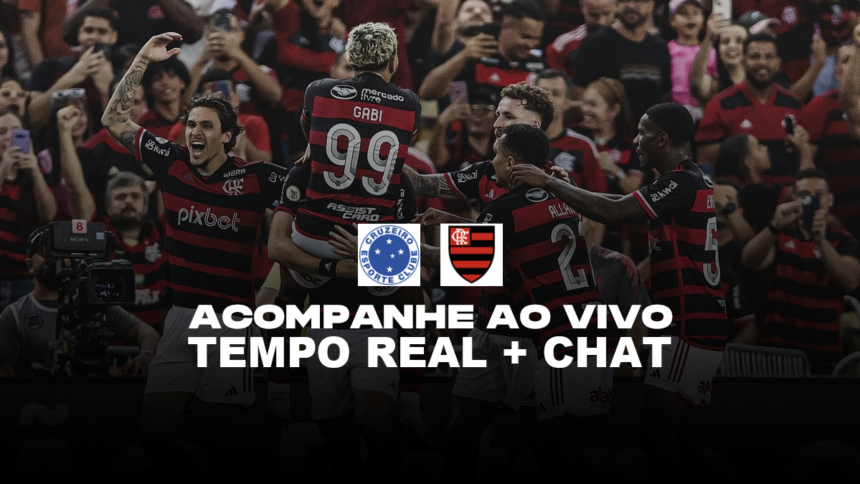 AO VIVO | CRUZEIRO x FLAMENGO | 32ª RODADA | BRASILEIRÃO