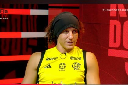 David Luiz deu entrevista antes da final da Copa do Brasil pelo Flamengo