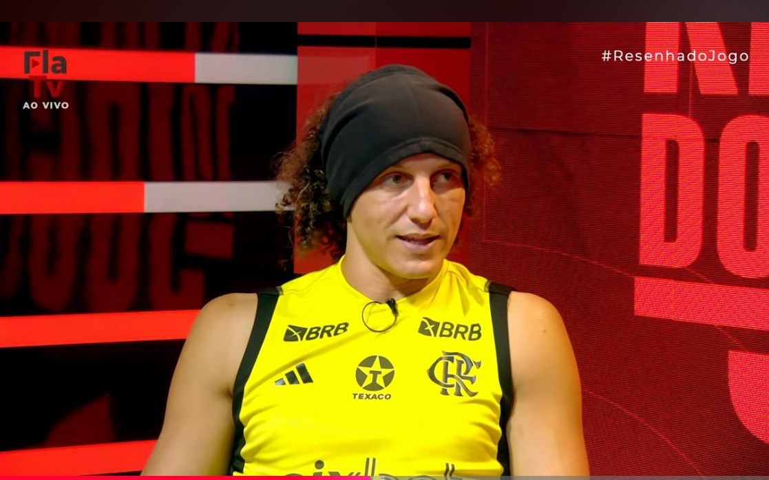 David Luiz deu entrevista antes da final da Copa do Brasil pelo Flamengo