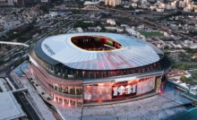 Estádio do Flamengo projeto imagens