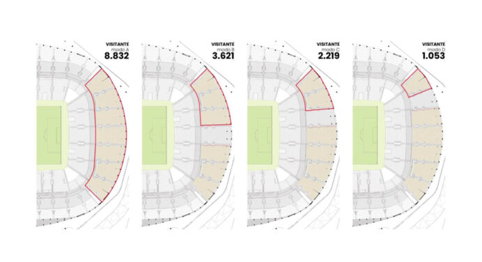 Estádio: Flamengo inova com projeto de setor visitante, que pode ser alterado a cada jogo