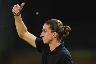 Filipe Luís na temporada pelo Flamengo