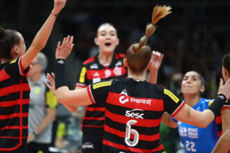 Flamengo ganhou do Minas na Superliga Feminina