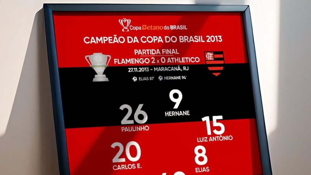 Perfil da Copa do Brasil relembra título do Flamengo de 2013: “Festa mais que especial”