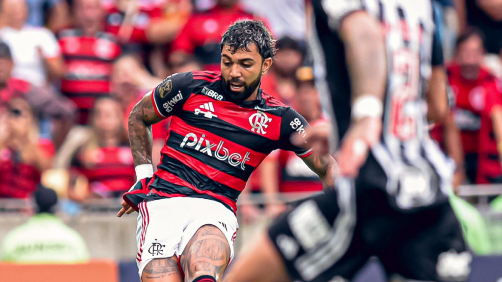 Gabigol é eleito ‘Craque da Torcida’ após vitória do Flamengo contra o Atlético-MG