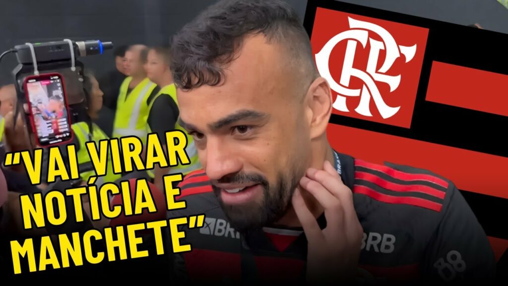 FABRÍCIO BRUNO ABRE O JOGO SOBRE FUTURO NO FLAMENGO E TRABALHO DE FILIPE LUÍS