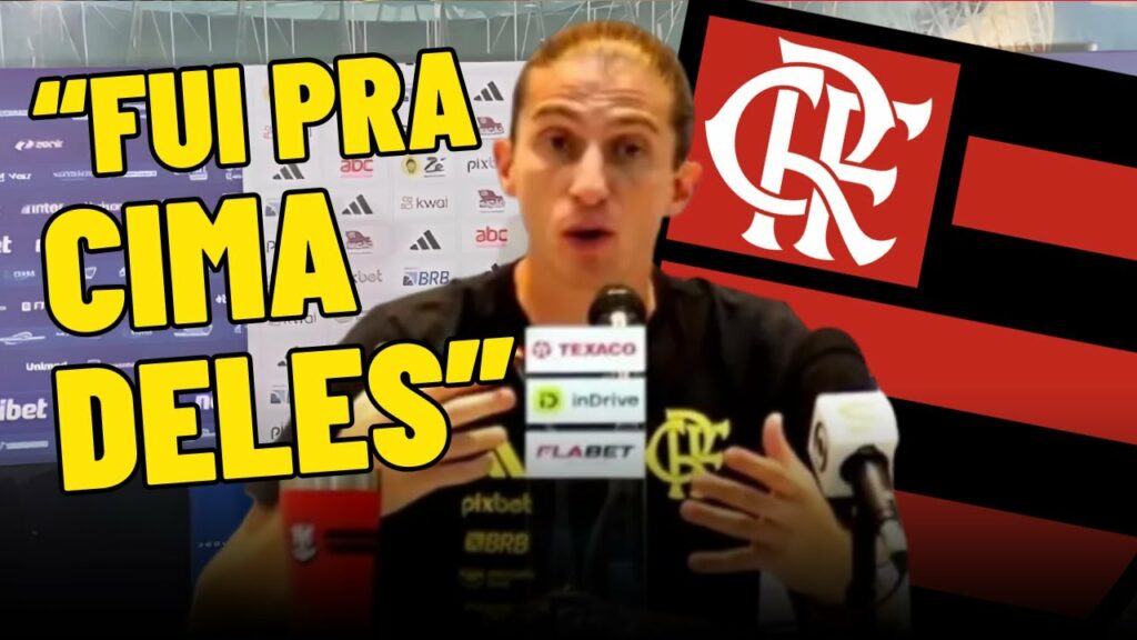 FILIPE LUÍS PISTOLA COM EMPATE CONTRA O FORTALEZA