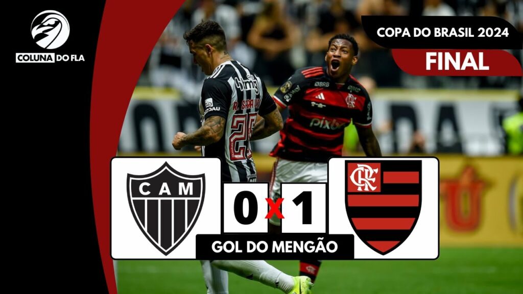 ATLÉTICO-MG 0X1 FLAMENGO | GOL DO TÍTULO | PENTA CAMPEÃO COPA DO BRASIL 2024