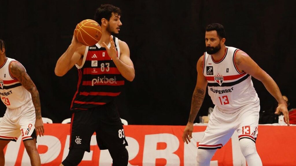 Flamengo tropeça contra o São Paulo e perde liderança do NBB