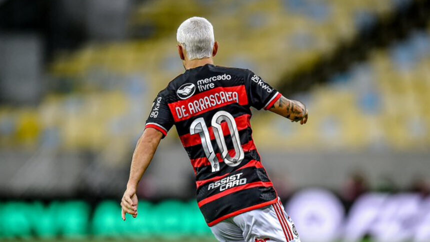 Arrascaeta camisa 10 do Flamengo