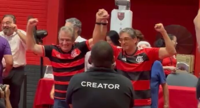 URGENTE | BAP vence eleição e se torna o novo presidente do Flamengo