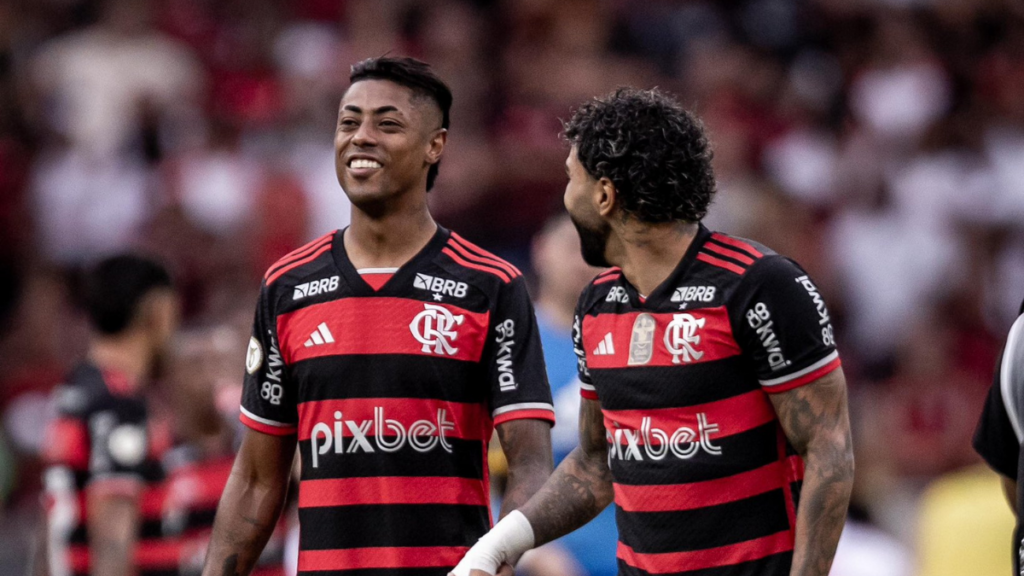 Bruno Henrique encerra 2024 como atacante mais utilizado no Flamengo