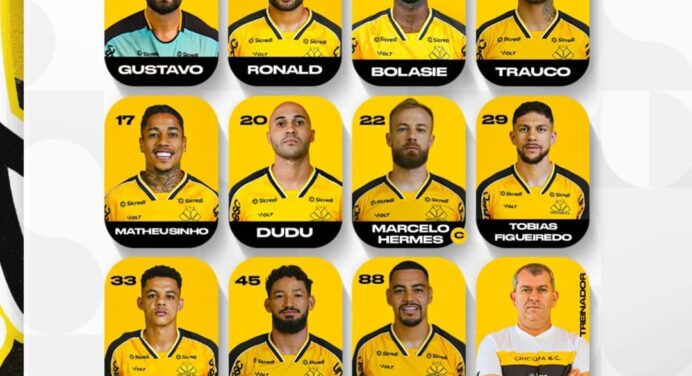 Com 2 ex-rubro-negros, Criciúma define escalação para jogo contra o Flamengo, pelo Brasileirão