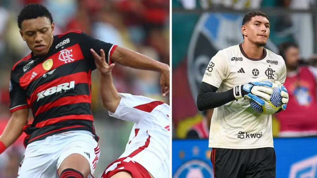 Flamengo anuncia renovação de 2 jogadores para 2025