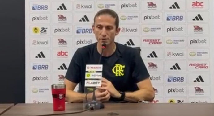 Filipe Luís projeta sequência do Flamengo com clássicos: “Não vou entrar para perder ou empatar nunca”