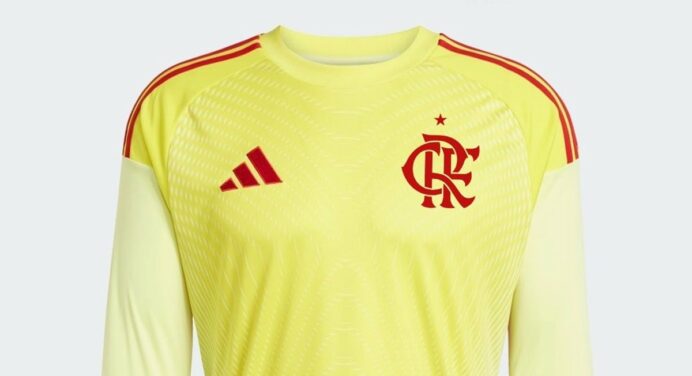 Flamengo define nova camisa de goleiros para 2025
