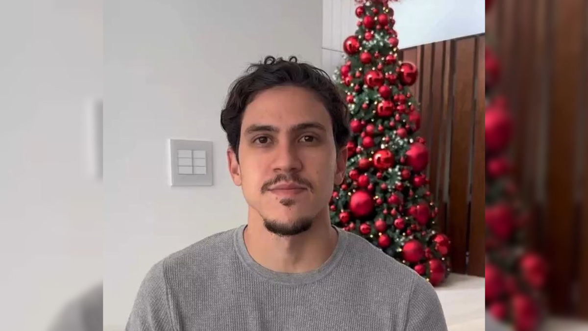 Pedro manda recado sincero em f�rias do Flamengo: "O que � Natal para voc�?"