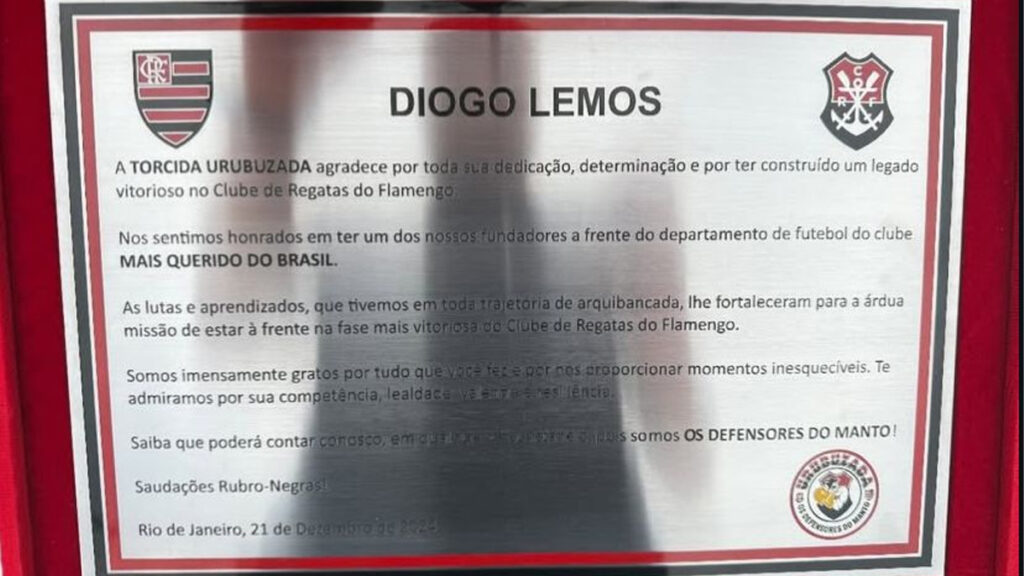 Flamengo Urubuzada Diogo Lemos