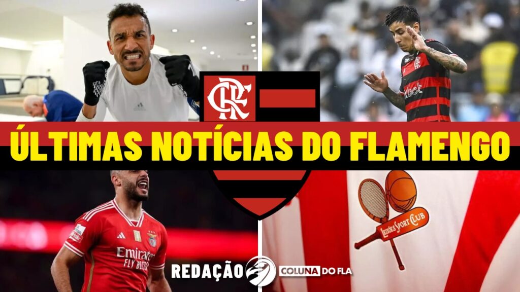 Notícias do Flamengo hoje: renovação de Pulgar, Arthur Cabral na mira e futuro de Danilo