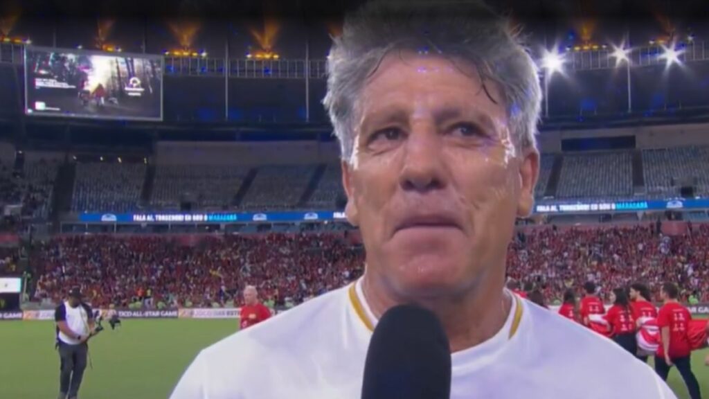 Renato Gaúcho brinca sobre vaias da torcida do Flamengo em Jogo das Estrelas