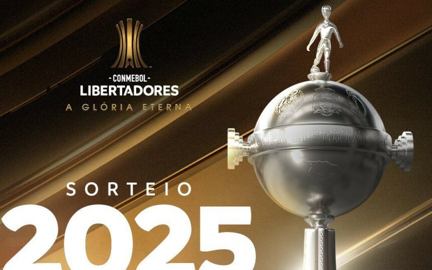 Conmebol define data de sorteio da Libertadores 2025