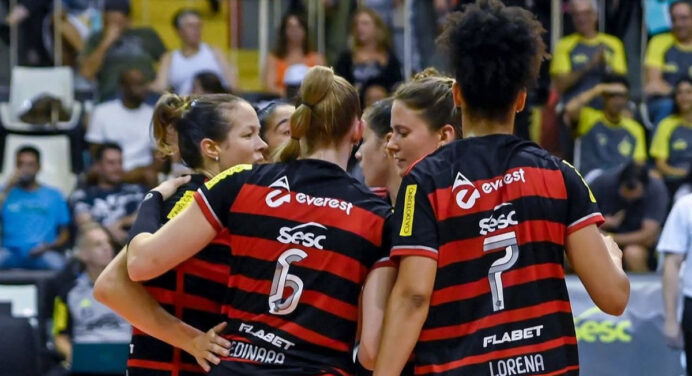 Com 6 jogos e 2 competições, veja calendário do Flamengo no vôlei