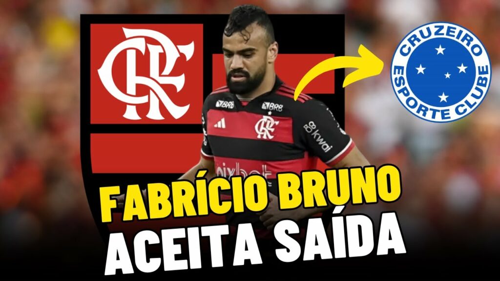 FABRÍCIO ACEITA SAIR DO FLAMENGO PARA O CRUZEIRO