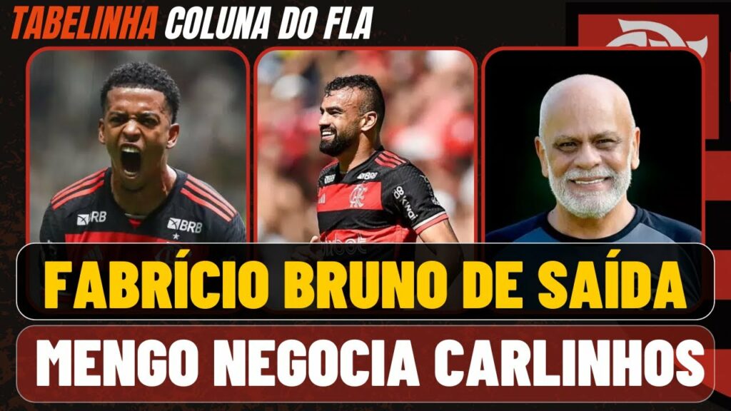 FABRÍCIO BRUNO DE SAÍDA | VITÓRIA QUER CARLINHOS | NOVO PSICÓLOGO DO FLAMENGO