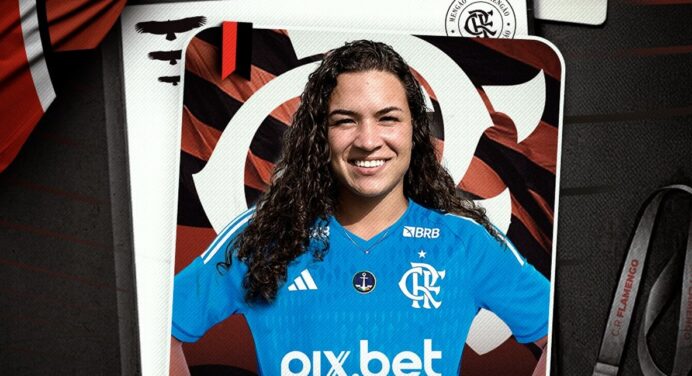 Flamengo anuncia contratação de goleira para time feminino
