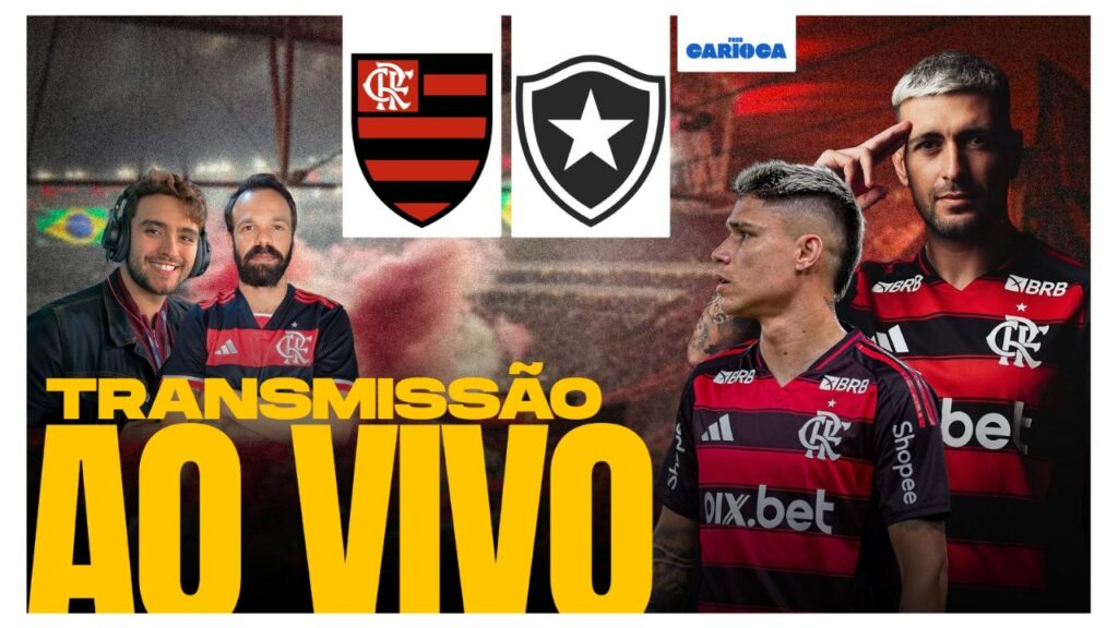 AO VIVO: assista a Flamengo x Botafogo com o Coluna do Fla