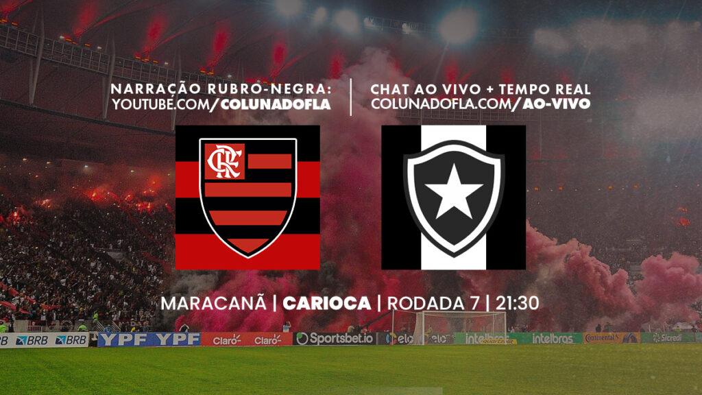 Jogo do Flamengo hoje – Flamengo x Botafogo