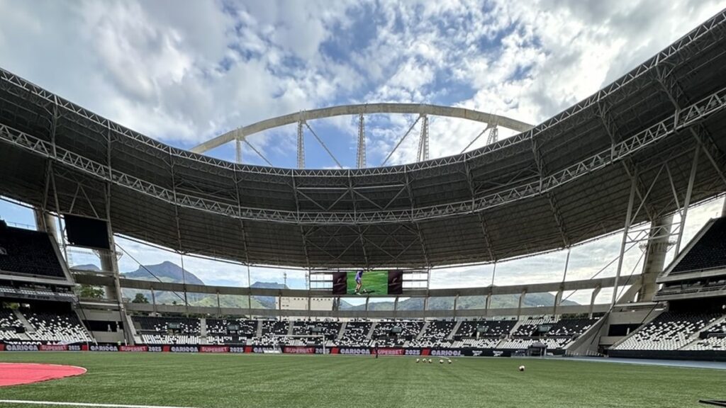 BEPE libera setores Sul e Norte para jogo do Flamengo contra o Vasco no Nilton Santos