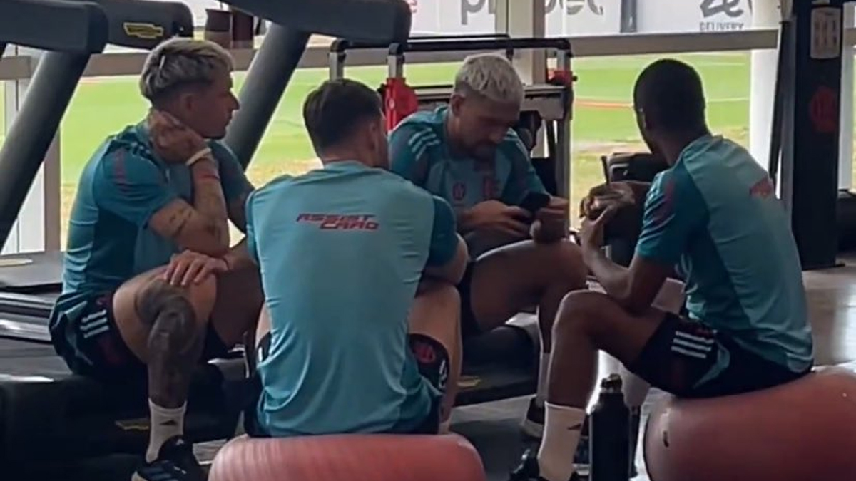 Treino do Flamengo